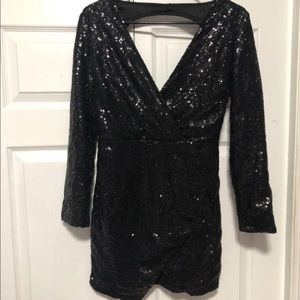 Sequinned dress